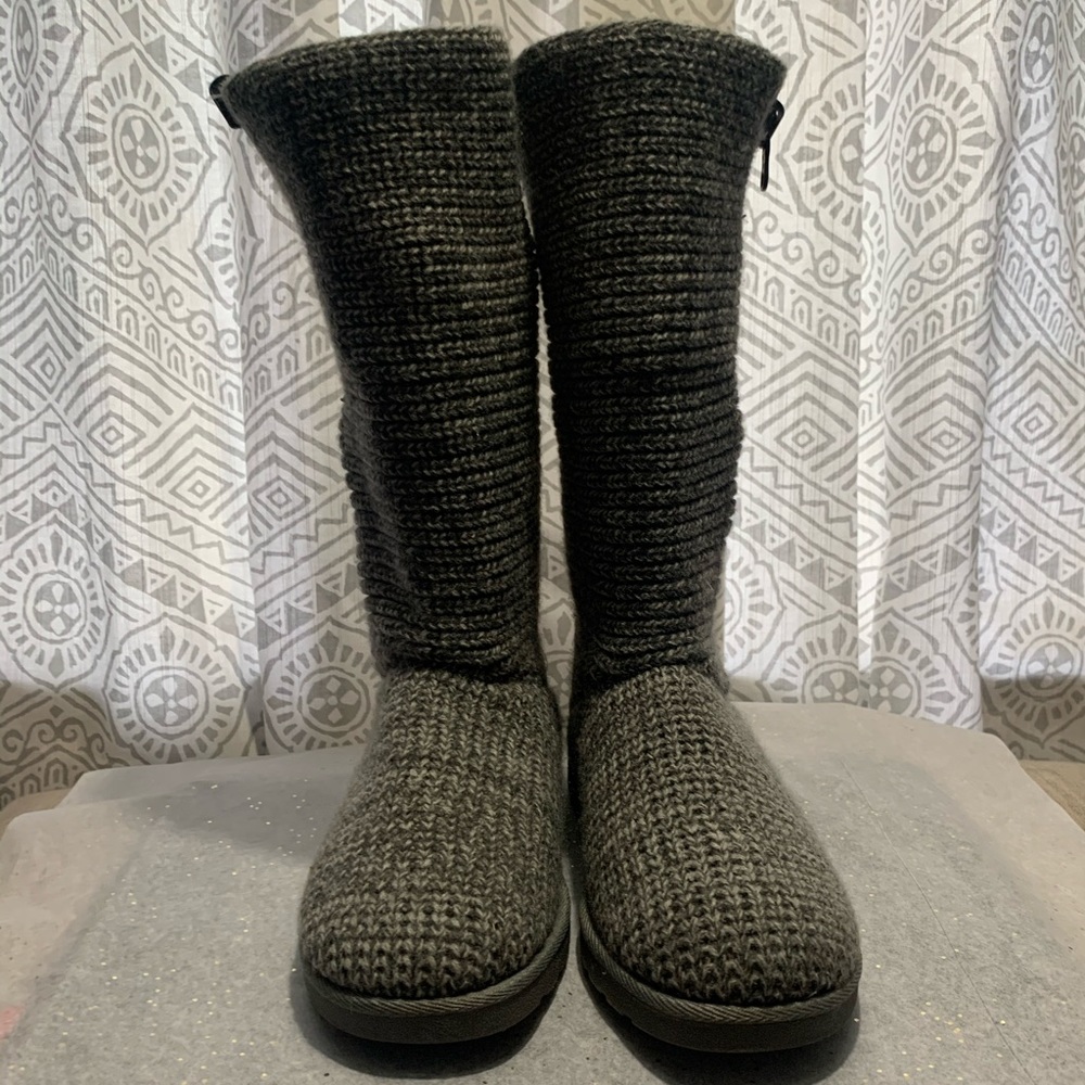 Knit Slouch Winter Boots